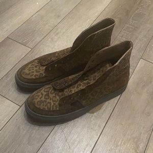 All Saints print sneakers